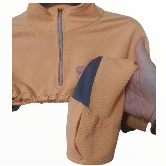 ❤️ Champion Super Croppes Half Zip Jacket - Picture 4 of 10